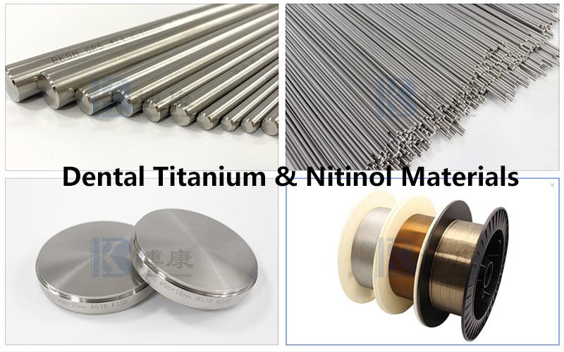 Dental Titanium & Nitinol -Materialien für Implantat- und restaurative Anwendungen